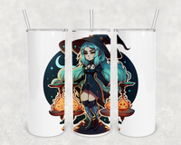 Libra Zodiac Witch Tumbler