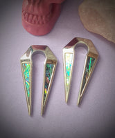 Keyhole Ear Weights ~ Pair