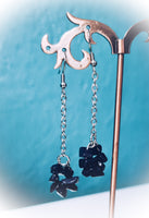 Blue Goldstone Earrings