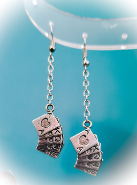 Cards Earrings