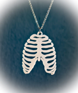 Ribcage Skeletal Necklace