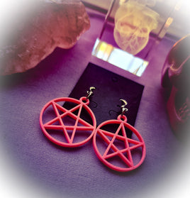 Pentagram Earrings