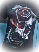 Skull Roses Ladies Tee ~ Pre-order