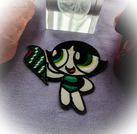 Buttercup Powerpuff Girls Badge Patch