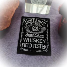Jack Daniels Whiskey Field Tester Badge Patch