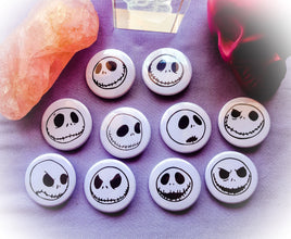 Jack Skellington Button Badge