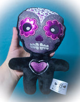 Day Of The Dead Sugar Skull Plushie