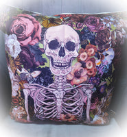 Floral Skeleton Scatter Cushion