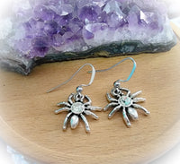 Spider Gem Earrings