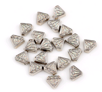 Glitzy Diamond Floating Charm