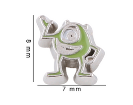 Mike Wazowski Floating Charm