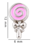 Lollipop Floating Charm