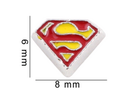 Superman Floating Charm