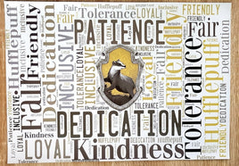 Hufflepuff Hogwarts House Harry Potter Placemat