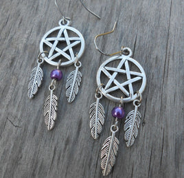 Pentagram Dreamer Earrings