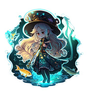 Pisces Zodiac Witch Tumbler