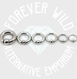 Prince Albert Ball Closure Ring (Sold Individually)
