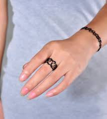 Tattoo Bracelet & Ring Combo