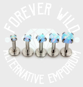 Opal Labret ↠ Prong * Arriving in 2-3 Weeks *