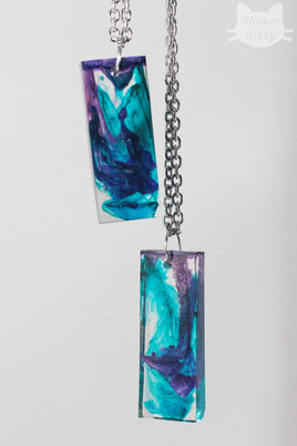 Alcohol Ink Necklace