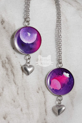 Abstract Necklace With Heart