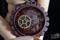 Wooden Steampunk Necklace