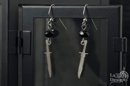 Knife Steel Earrings