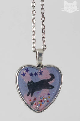 Jumping Kitty Necklace