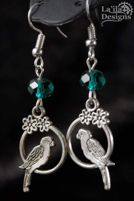 Parakeet Earrings