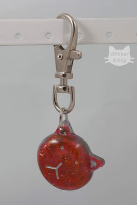 Cat Head Handbag Charm