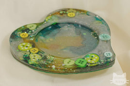 Green Heart Trinket Dish