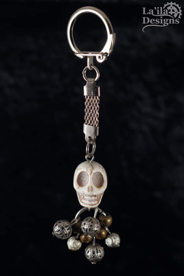 Skull Dangly Keychain