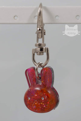 Bunny Head Handbag Charm