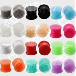 Silicone Plugs ~ Pair