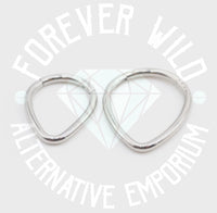 Teardrop Hinged Segment Ring (Sold Individually)
